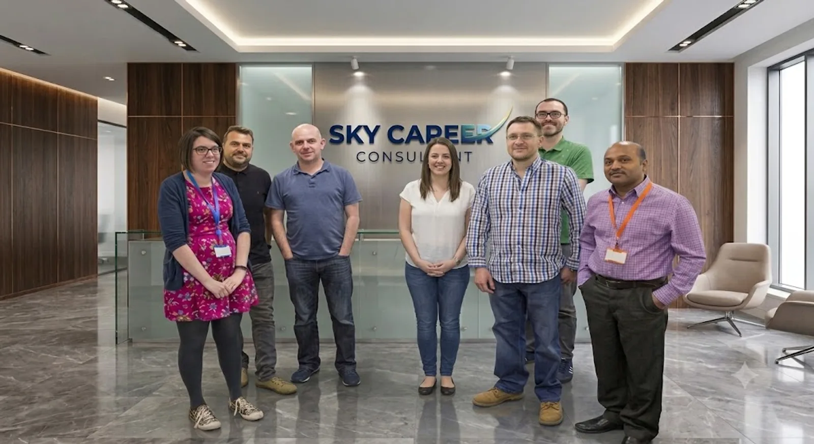 The Sky Career Consultants team at our office
